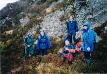 Kendal Fell Walkers on Ben Venue